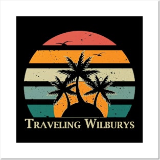 Vintage name - traveling wilburys Posters and Art